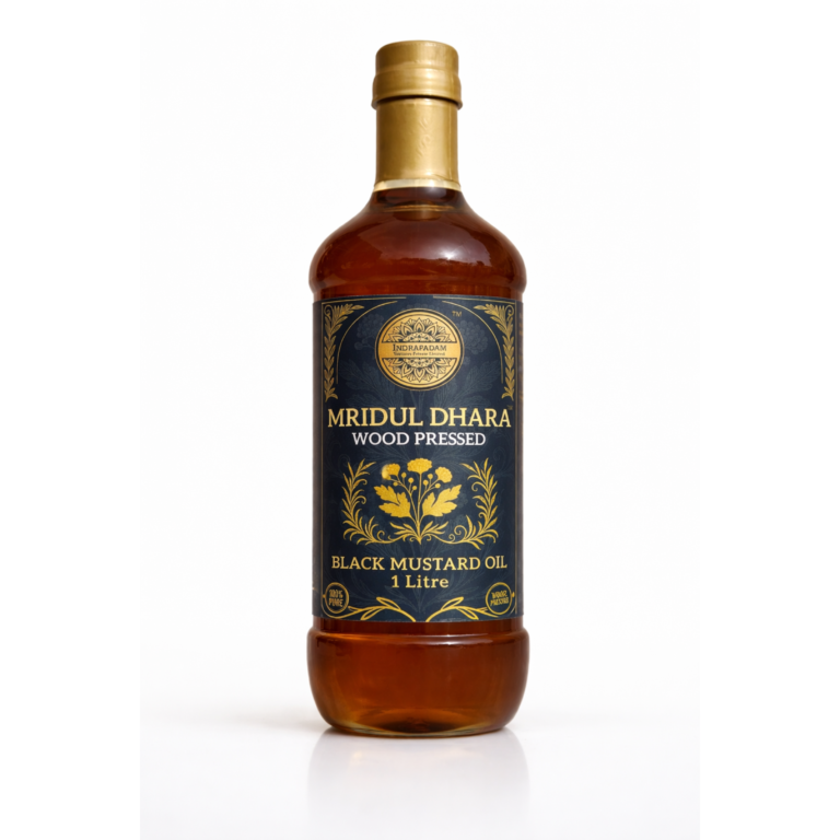 Black Mustard Wood Pressed