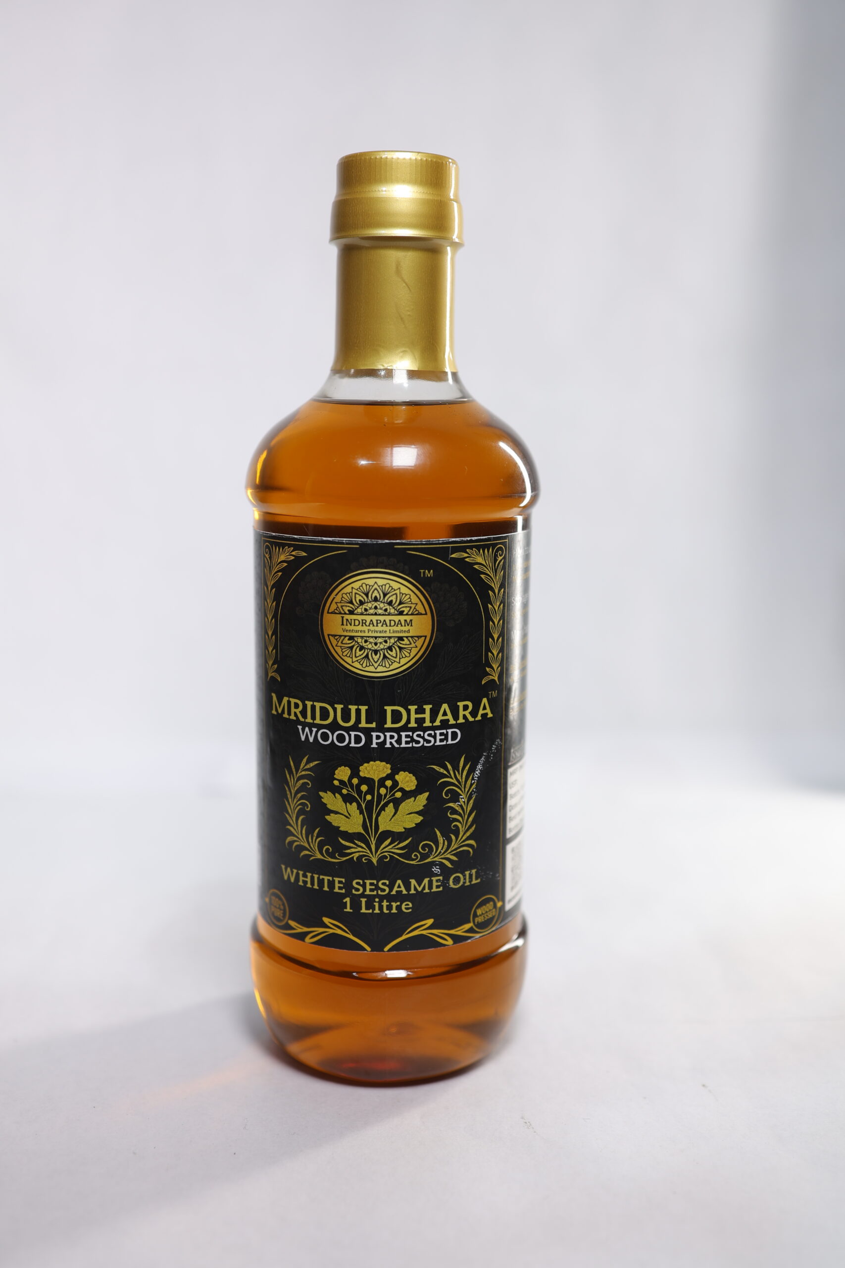 White Sesame Wood Pressed