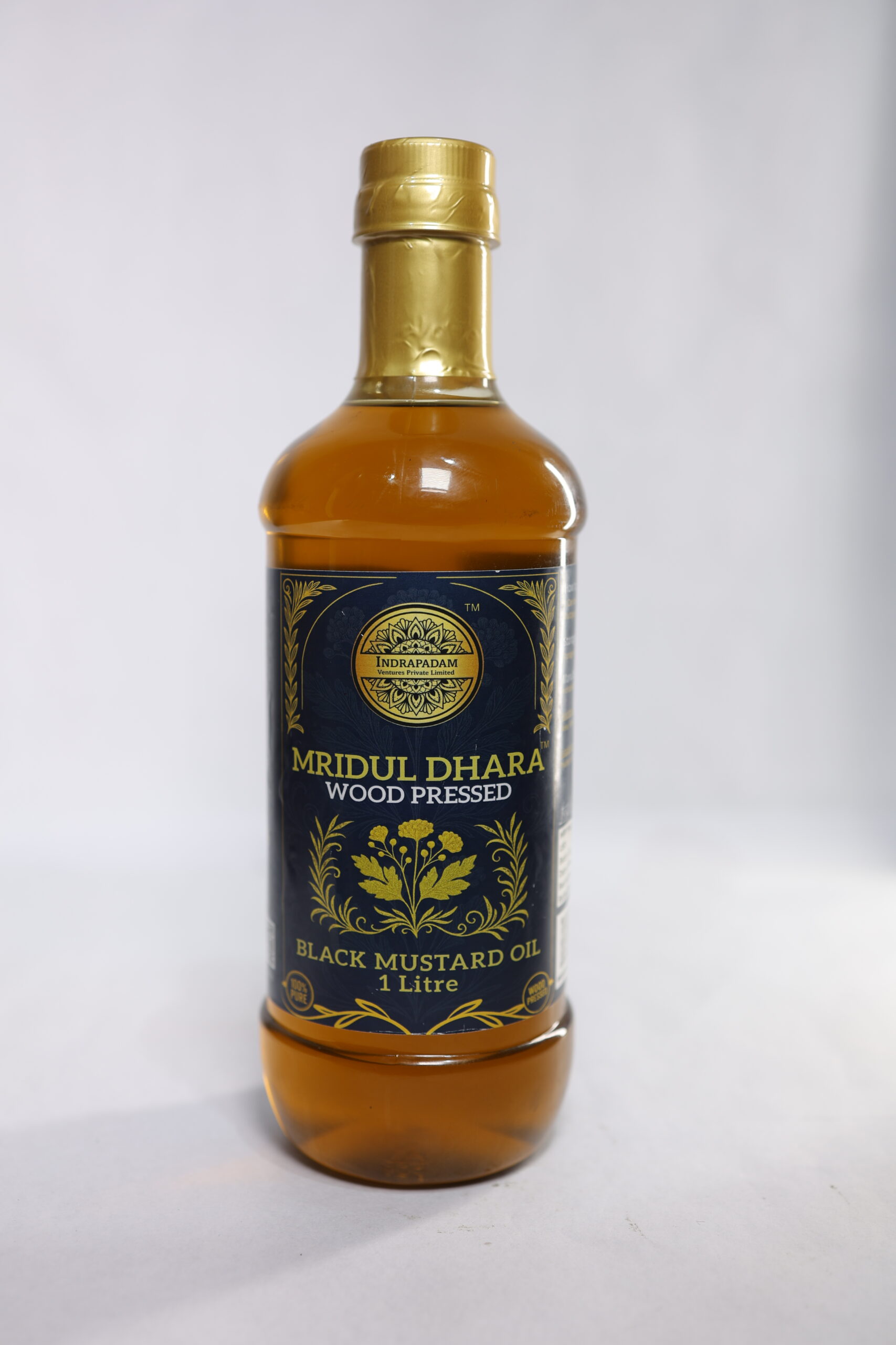 Black Mustard Wood Pressed